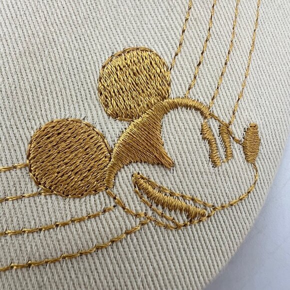 Disney Mickey Mouse Baseball Flop Cap Hat Original Since 1928 Embroidered Logo - Picture 3 of 15